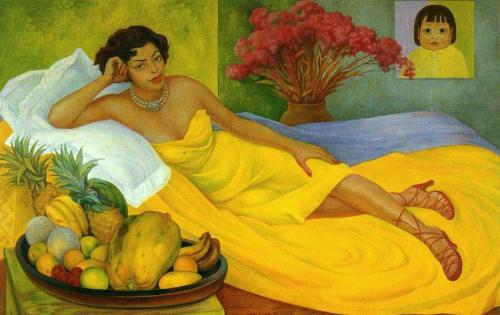 Diego Rivera Portrait-of-Sra-Dona-Elena-Flores-de-Carrillo–1953