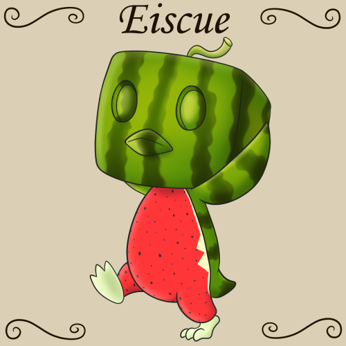  Delicious Dex:#875 Square Watermelon EiscueIf you had any idea for future pokemons and what food th