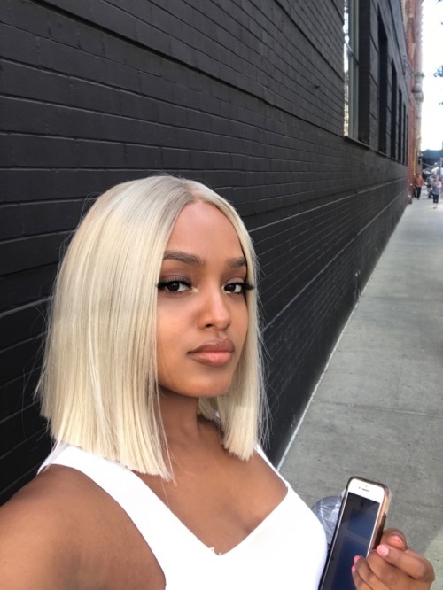 Blonde Chronicles: Short or long I’m still cute ✨ -// this wig is from BeAnyoneHair.com and on