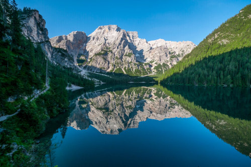 Photography by Visioni ItalianeLocation:  Lago di Braies, Alto Adige Südtirol, Italy   If you enjoy 