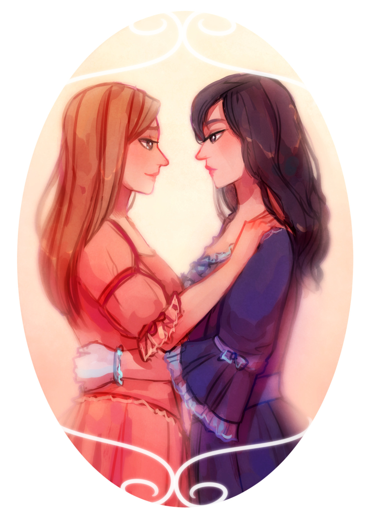 walkingnorth-art:   &ldquo;Partners were face to face, chest to chest… all