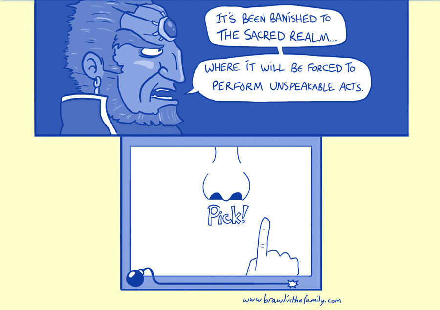 pxlbyte:  Brawl in the Family