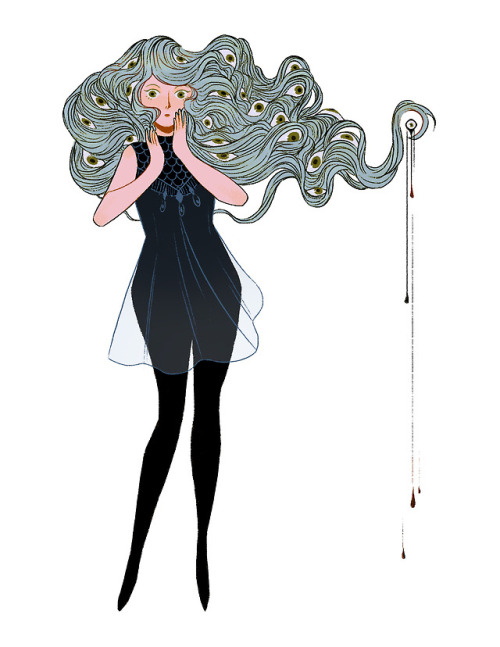 gabriellemkari:Hair Monster Gals for fun