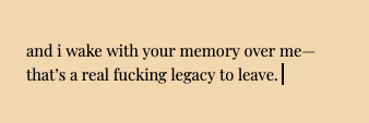 Sapphic Love & Legacy / Memory.