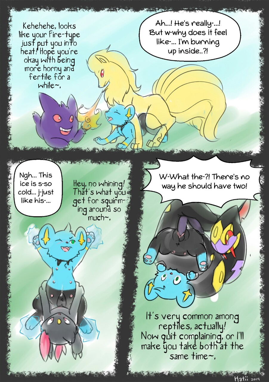 lucariofan97:  Trainer turned into Pokemon by request 