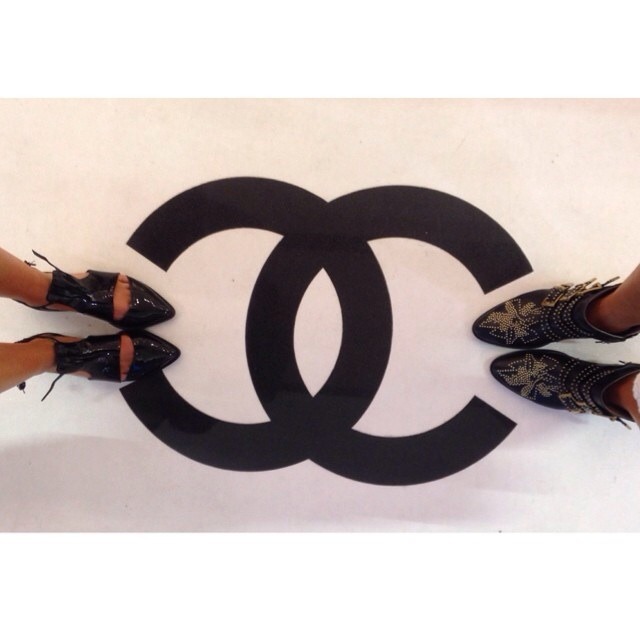 naimabarcelona:  Tash &amp; Elle at Chanel 