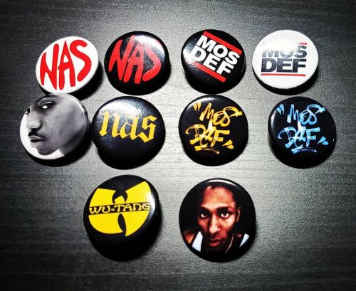 ETSY SHOP UPDATE!!!  Come Check The Newness… 10 PC. ASSORTED HIP HOP BUTTON SET. $10. Etsy.Co