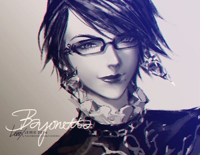 leirix:  Bayonetta doodleee :D 