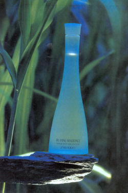archivings: Shiseido Relaxing Fragrance, photographed by Hideo Fujii for High Fashion Magazine October 1998