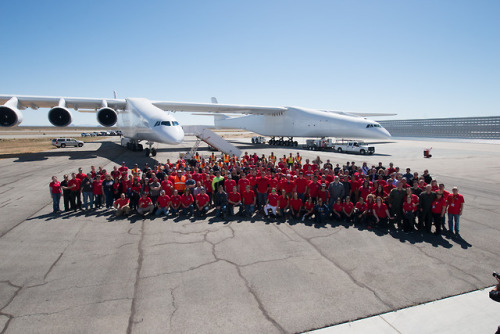 Its wingspan is longer than an American football field. And one day, this massive airplane could fer