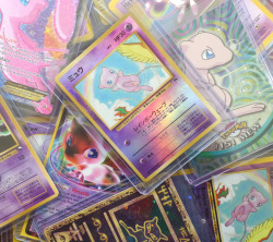 char-char-mander:  hdddsdjcksjdnkjs88888883333-dea:   Pastel Gameboy's Mew Cards   Yessss