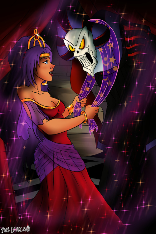 Shantae and the Pirate King as Esmeralda and Frollo