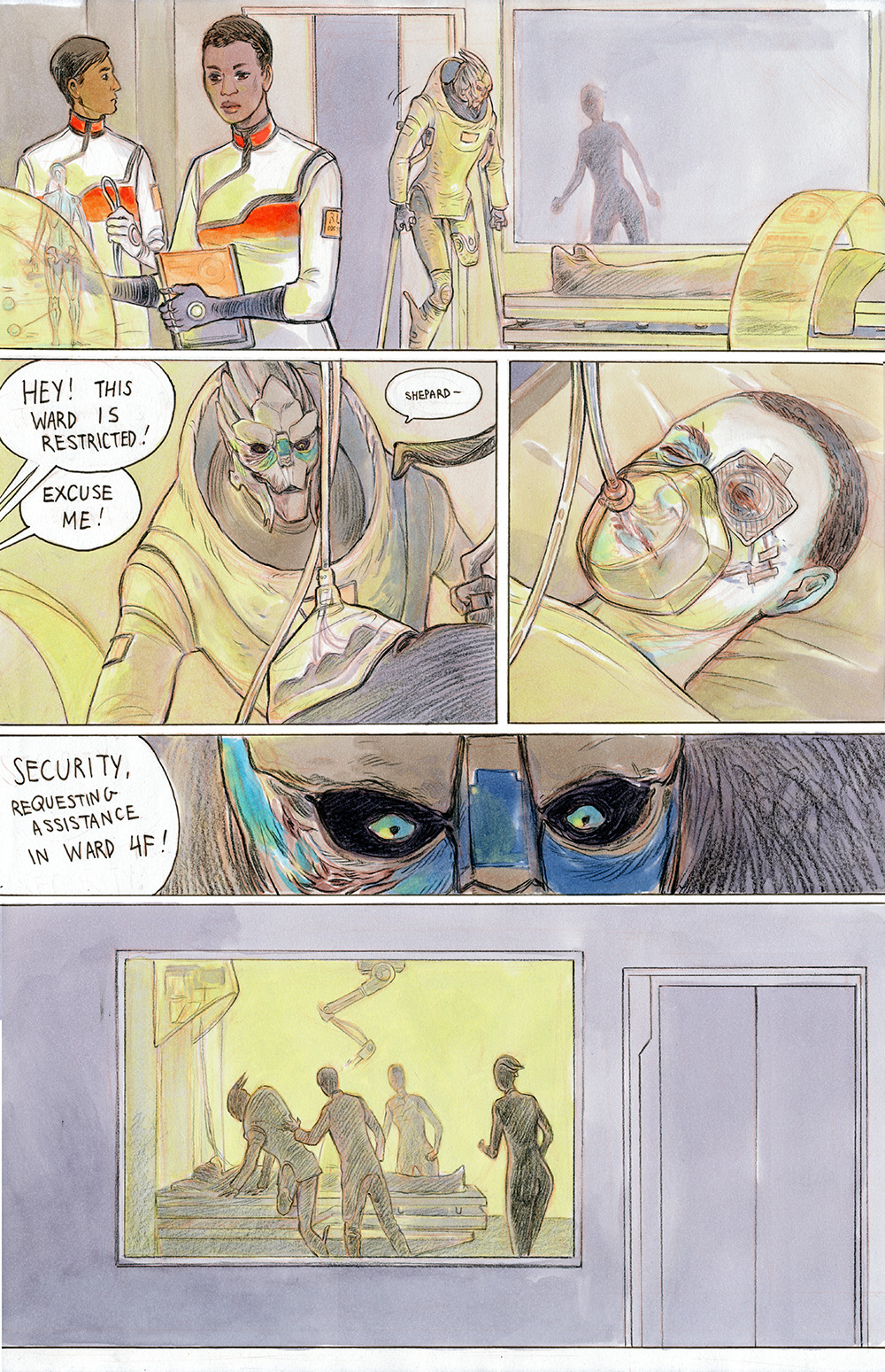 momochanners:  hchomgoblin:  I found the rest of that Mass Effect comic while rifling