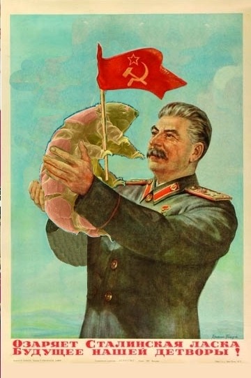 Tardigrade Propaganda. 3 by theophontes &ldquo;Appropriated Stalinist era poster