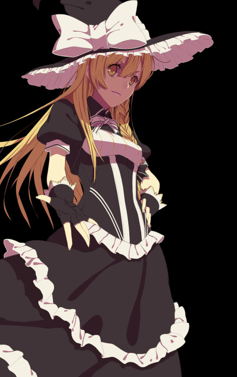 touhoumaniac:senshi-choni:  练习 | Icarus [pixiv]   Marisa Kirisame