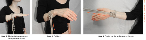 fetishweekly:Shibari Tutorial: Hand TiesWe’ve got a whole variety for you this time! These work on t