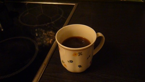 Shot Of My Coffee Taken With An Old Digital Camera