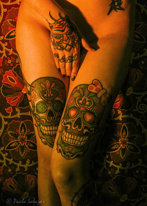 alxbngala:  Tattoo Woman by Paula Salazar