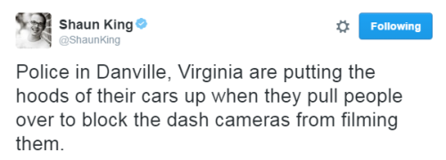 mypencries:  destinyrush:  and also most of the time cops conveniently forget to turn their body cameras on   This should be illegal and they should be fined   Time to buy our own dash cams like them Russians have, they have em front and back.