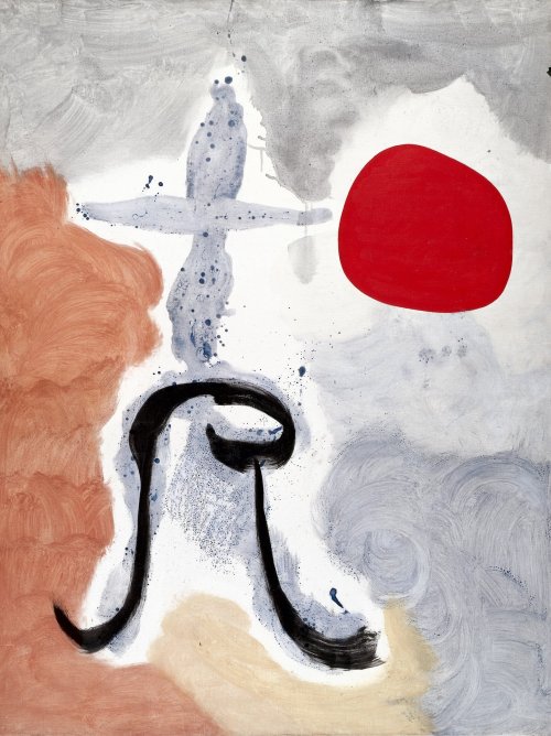 Joan Miró. Woman in Front of Sun. 1936. Albertina Museum, Vienna.