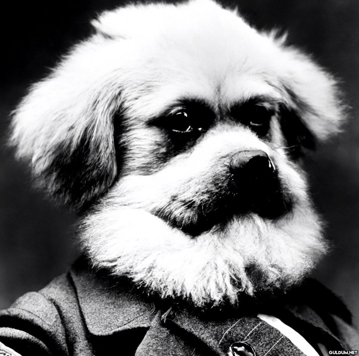Karl Marx as a dog...