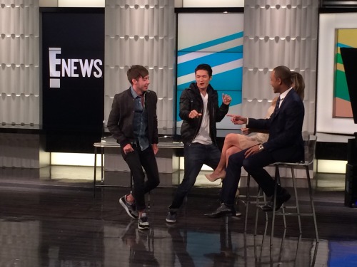 ATTENTION Glee FANS: Harry Shum Jr. and Kevin McHalewill be on E! News tonight talking about their f