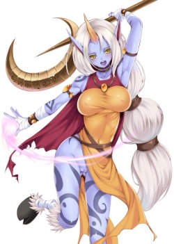 ecchihentaifunhouse:  Sexy Soraka