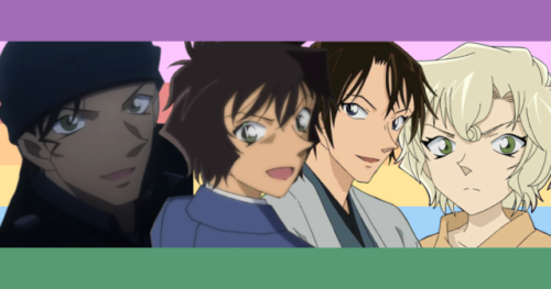Mary, Shuichi, Shukichi, and Masumi from Detective Conan are family!Shuichi, Shukuchi, and Masumi ar