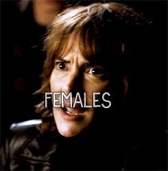 bellamybake:  Females are strong as hell!  TWO OF THEM DIE THOUGH AND IT&rsquo;S