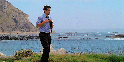 fistful-of-fandom: Fox Mulder dramatically taking off his tie at the ocean’s edge while contemplating life is my aesthetic.