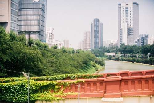 Streets of Chiyoda, Tokyo / 35mm film.by Benjamin Andrew