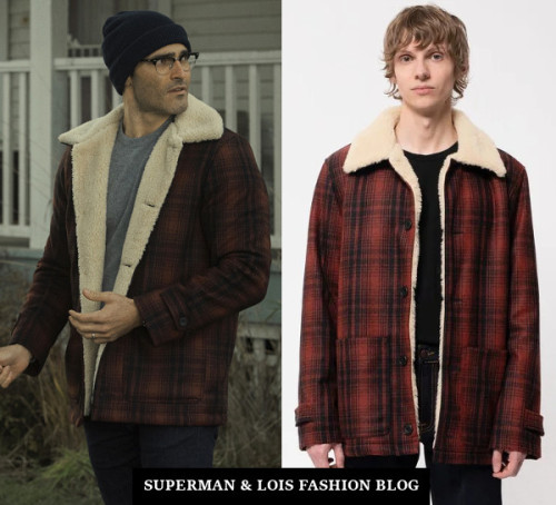 supermanandloisfashionblog: Who: Tyler Hoechlin as Clark Kent/SupermanWhat: Nudie Jeans Mangan plaid