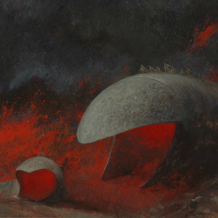 boomerstarkiller67:&ldquo;Dune&rdquo; artwork by John Schoenherr