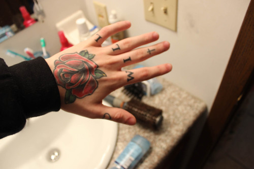 fantasizingfunerals:  Needs touched up soon once I go to get my lower arm started.  