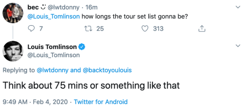 louistomlinsoncouk:Louis’ replies on Twitter - 4/2 | Part 1