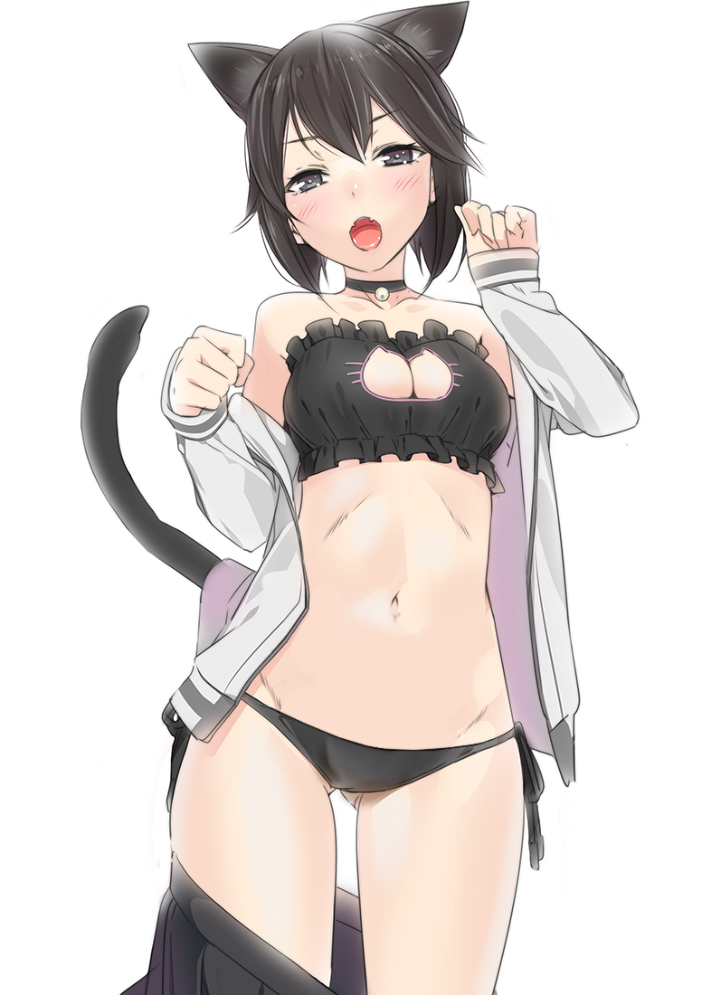 getyournekoshere:  Follow for more cute cat girls &lt;3