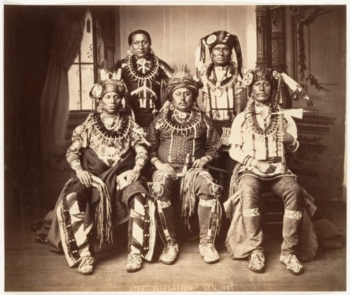 met-photos: Otoe-Missouria Delegation, John K. Hillers, 1881, Metropolitan Museum of Art: Photograph