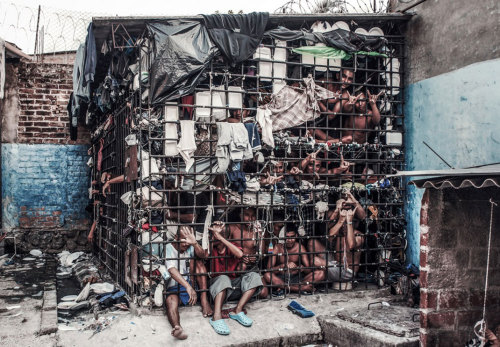 Overpopulation in a Salvadorian jail…