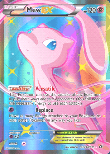 prettytcg: Mew EX, Legendary Treasures RC24/RC25 – Ultra Rare 