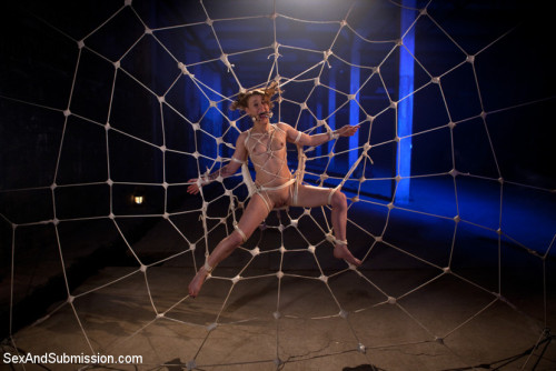 fuckiamsexedout:  Girls hogtied / suspension bondage 3of3 