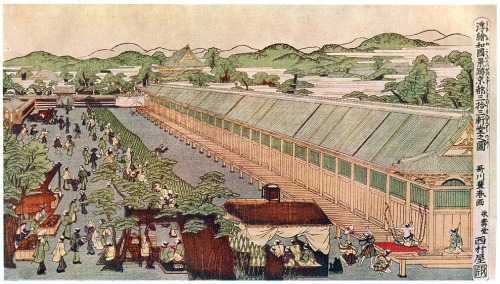 Country Scene, 1772, Woodblock Print, Tōshi-ya