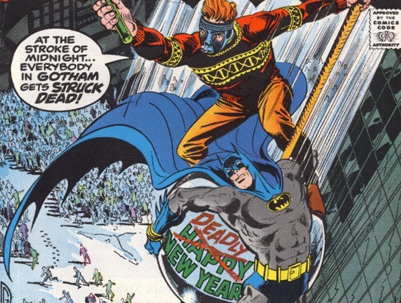 Bizarro Back Issues: Batman’s Deadly New Year! (1972)
By Chris Sims
Last week, one of the questions that came in for my Ask Chris column came from someone who was curious about how Batman celebrated New Year’s Eve, and really, that’s a pretty...