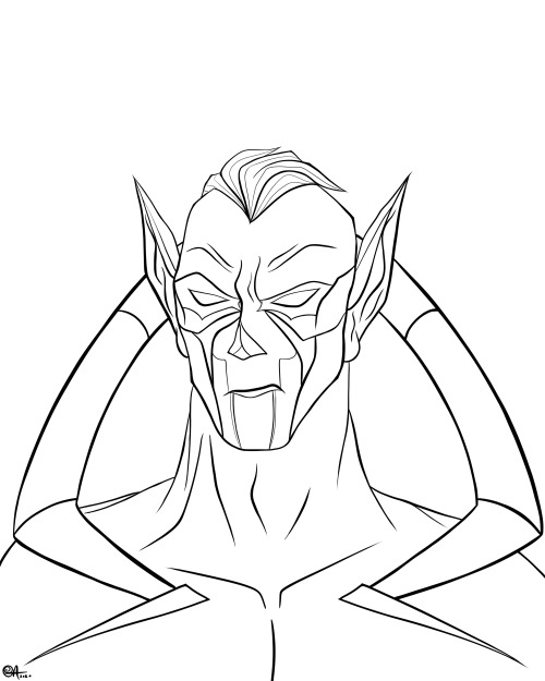 Lord Hordak! My favorite She-Ra villain.  This is my first attempt at him as a character a