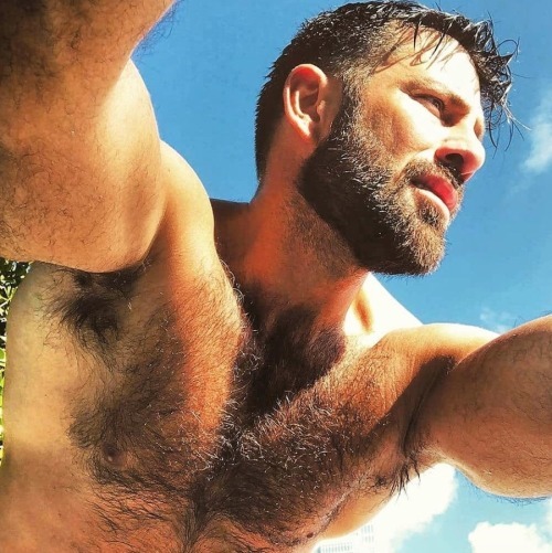 fur+speedo+beard+