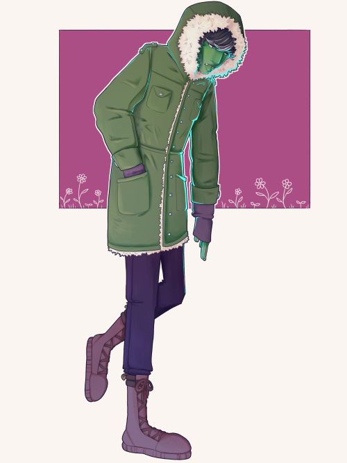 oof long time no post i offer u a gorgug in a winter coat during this trying time