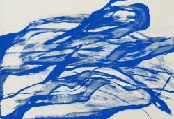 thunderstruck9:Inger Sitter (Norwegian, 1929-2015), Untitled, 2013. Lithograph, 74 x 107 cm. Edition of 70.