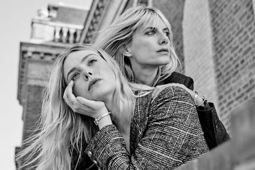 edenliaothewomb: Mélanie Laurent and Elle Fanning, photographed by Marcel Hartmann for Madame Figaro