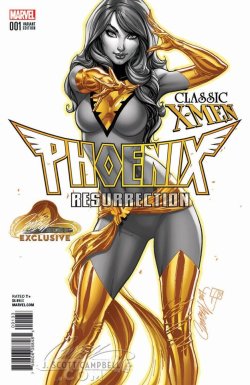 scottandjeanforever:      Phoenix Resurrection: The Return of Jean Grey #1 by J. Scott Campbell &amp; Sabine Rich.Buy them From Here.