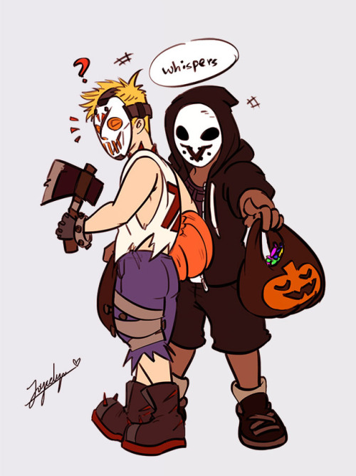  Halloween BFFs Shenanigans Some halloween nonsense doodles from twitter. I jus really want to draw 