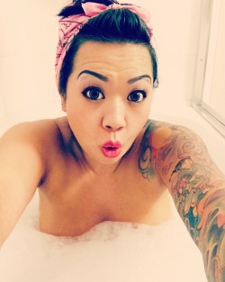 misspigment:  ❤️❤️❤️Bath Time is always a GOOD TIME ❤️❤️❤️ 